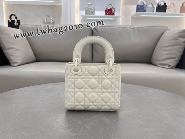 Dior专柜新款Lady女包迪奥高仿原单三格磨砂Lady手提包 djfk1312